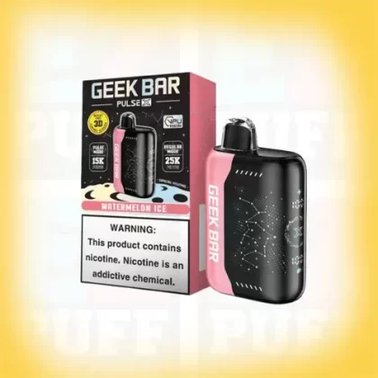 Watermelon Ice – Geek Bar Pulse X – 25,000 Puff Disposable Vape