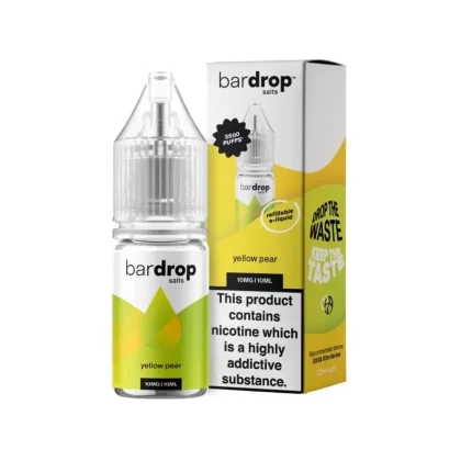 Bar Drop Yellow Pear