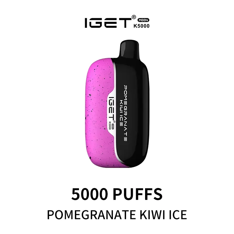 IGET Moon K5000 Puffs – Pomegranate Kiwi Ice - Ozvapeone