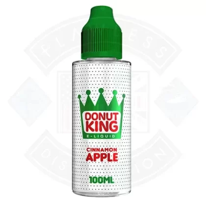 Donut King – Cinnamon Apple 0mg 100ml Shortfill - Eliquidsupply