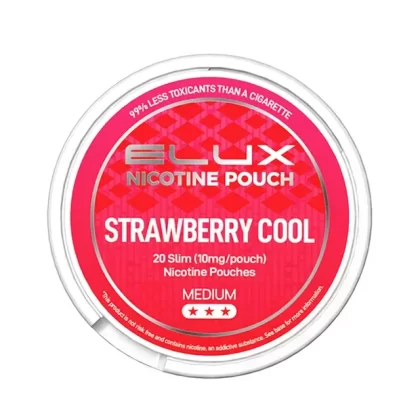 Elux Strawberry Cool Nic Pouches - Vape Product, Vape Product