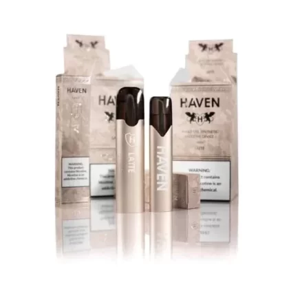 Haven Disposables by Ripe Vape [600 puffs] - Flavor#Latte>Pineapple Freeze>Grape Freeze>Watermelon Freeze