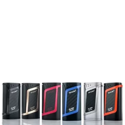 SMOK Alien 220W TC Mod By dual 18650 Batteries - Gold