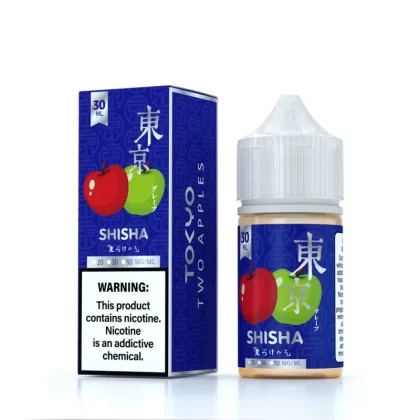 Tokyo Silver Shisha Series – Two Apples 30 ml (20/30/50mg) - Vape Product, Vape Product