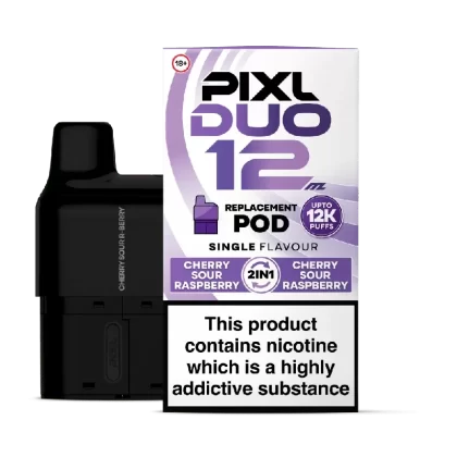 PIXL Duo 12 Prefilled Pod Cherry Sour Raspberry