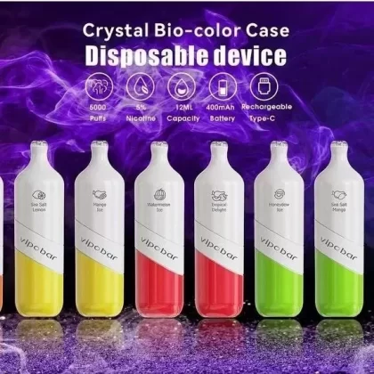 Original Vipo Bar Rechargeable Disposable Vape Device Pen Stick 5000 PUFFS 400 mAh ( )