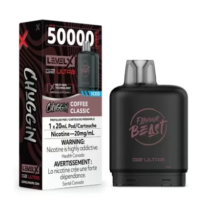 Level X Flavour Beast Chuggin’ G2 Ultra – Coffee Classic (ICED)