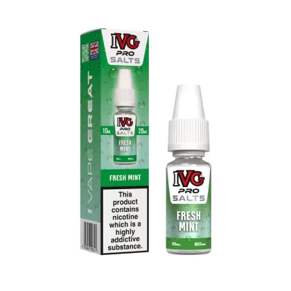 Fresh Mint Nic Salt E-Liquid by IVG Pro