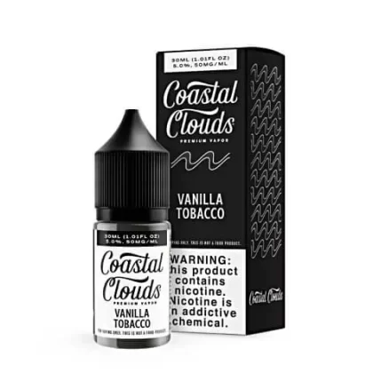 Coastal Clouds Salt Vanilla Tobacco E-Liquid 30ml