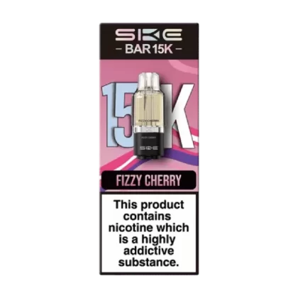 SKE Bar 15K Refill Pod Fizzy Cherry - Nicotine Strength#20mg (E02D0F)