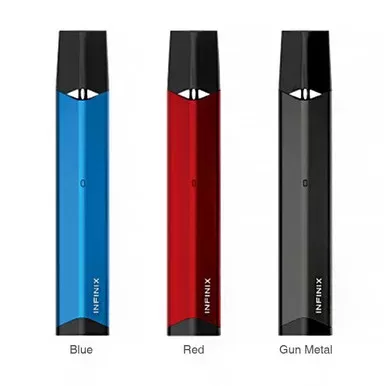 SMOK Infinix Kit - Color#Blue>Gunmetal>Red