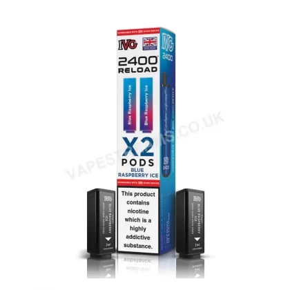 IVG 2400 Reload 2-in-1 Prefilled Vape Pods - Vapestreams Co