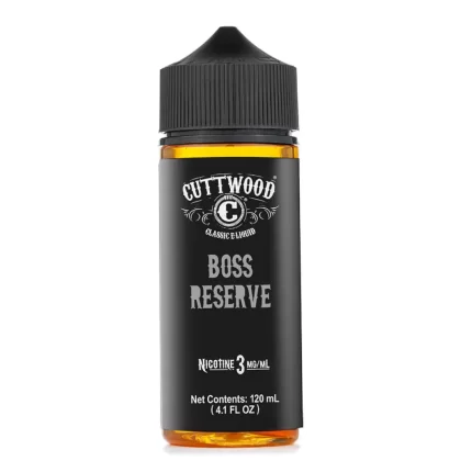 CUTTWOOD - Boss Reserve - 120ML E-Liquid - 6MG