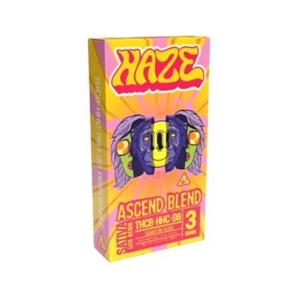 Haze THC-A Vaporizer – 3000mg - Strain#Brain Stew>Fantasy Blend>Ascend Blend>Awaken Blend (1F02E9)