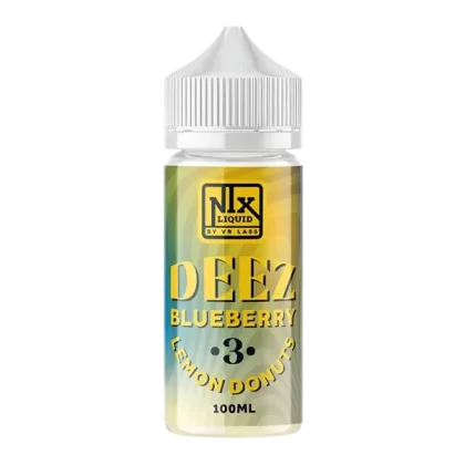 DEEZ Blueberry Lemon Donuts NIX Liquid - Consumer; Vape Product, Vape Product; Single