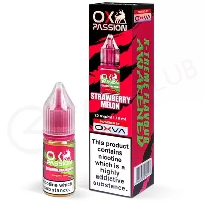 Strawberry Melon Nic Salt E-Liquid by Ox Passion - Ecigpremium