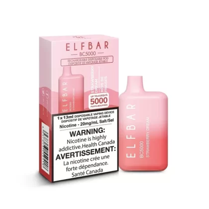 ELF BAR BC5000 Disposable Vape – Strawberry Dream