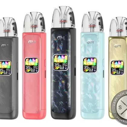Uwell Caliburn G4 35W Pod System - Flamingo Red, Glacier Blue