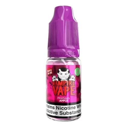 VAMPIRE VAPE PINKMAN APPLE 10ML E-LIQUID - Strength#3MG>6MG>12MG>18MG
