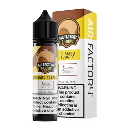Custard Tobacco by Air Factory E-Liquid 60ml - 3MG