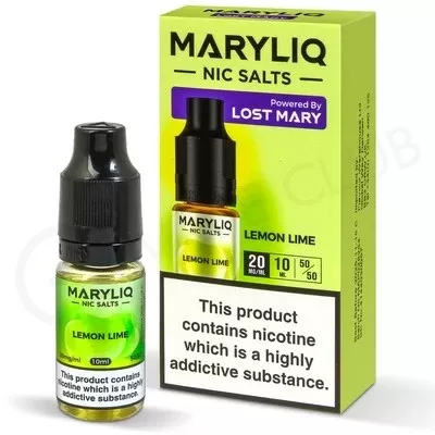 Lemon Lime Nic Salt E-Liquid by Lost Mary Maryliq - Ecigpremium