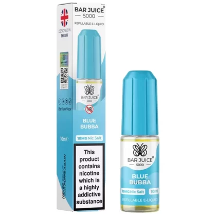 Blue Bubba Nic Salt E-Liquid by Bar Juice 5000 (10ml)