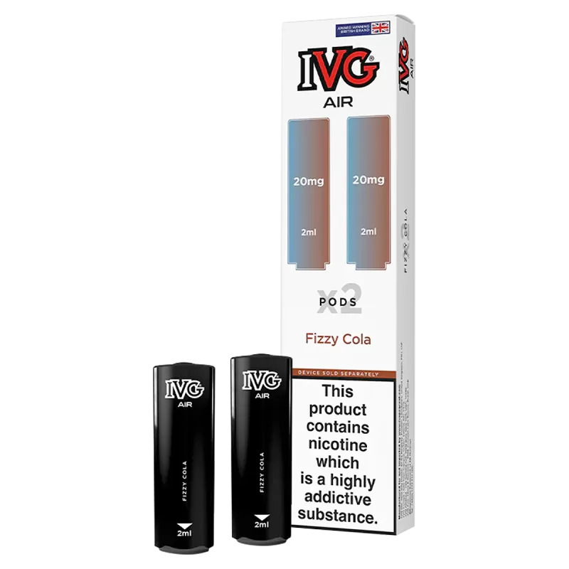 Fizzy Cola IVG Air Replacement Pods - Vapeshop Co