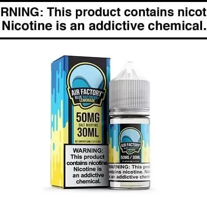 BLUE RAZZBERRY LEMONADE BY AIR FACTORY SALT 30ML