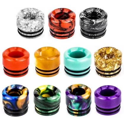 Hellvape Launcher Tank AG+ 810 Drip Tip 1pc/pack - Black Red