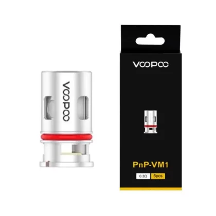 VOOPOO PnP Coils 5pk - VM1 0.3 ohm - Vapeciga