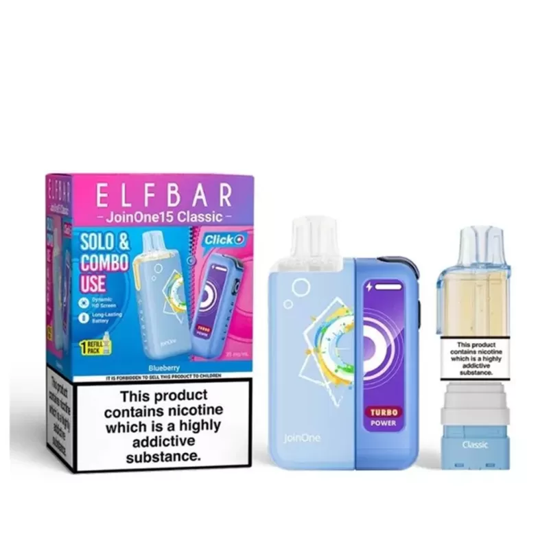 Elf Bar JoinOne15 Classic Pod Vape Kit - Strawberry Kiwi - Image 2