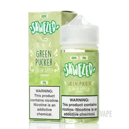 Green Pucker – SKWEZED E-Liquid – 100mL