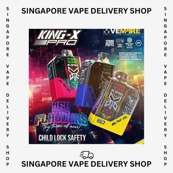 King X Pro 12000 Puffs - Mango Guava Watermelon - Image 3