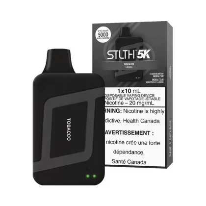 STLTH 5K Disposable Vape – Rechargeable – Tobacco – 5000 Puffs