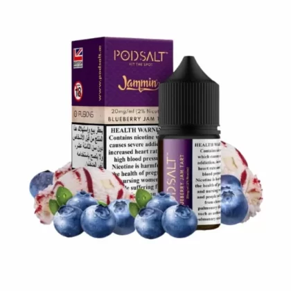 Pod Salt Blueberry Jam Tart 20mg Nicotine Salt E-Liquid Uae