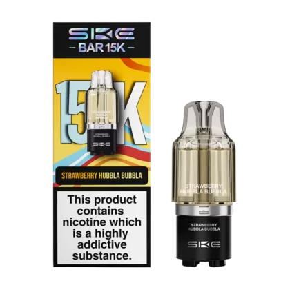 Strawberry Hubbla Bubbla SKE Bar 15K Refill Pack - 20mg - Vape Product