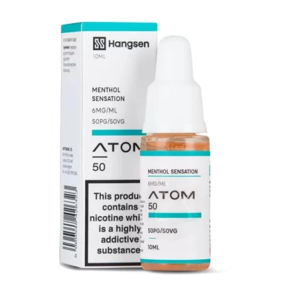Menthol Sensation E-Liquid Atom 50 Series by Hangsen (10ml) - 6mg