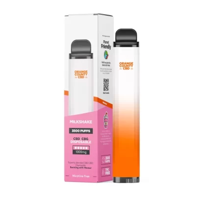 Orange County 3500 Puff CBD Disposables Vape Pens - Miami Blueberry / Energy Ice / Kiwi Guava Passionfruit / Milkshake / Pink Lemonade