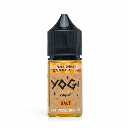 Yogi Salt – Peach Cobbler Granola Bar 30mL Vape Juice - Vape Product, Vape Product (F2972B)