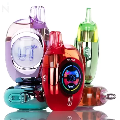 FLUM UT Bar 50K Clear Tank Disposable - Peach Mango Watermelon