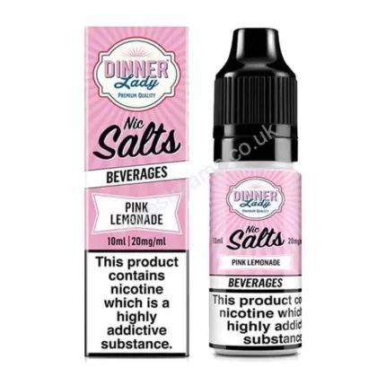 Dinner Lady Pink Lemonade Nic Salt E-Liquid - Vapestreams Co