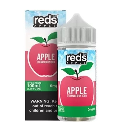 7 DAZE - RED'S APPLE - APPLE STRAWBERRY ICED