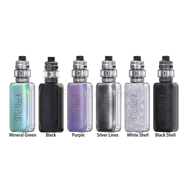 SMOK X-Priv Plus TF-D 225W Kit - Black, Black Shell - Image 2