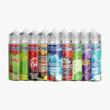 Kingston 100ml E Liquid - Blackcurrant Blue Raspberries Menthol