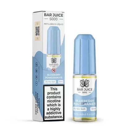 Bar Juice 5000 Blueberry Pomegranate Nic Salt E-Liquid 10mg & 20mg – Exquisite Berry Fusion | 10ml