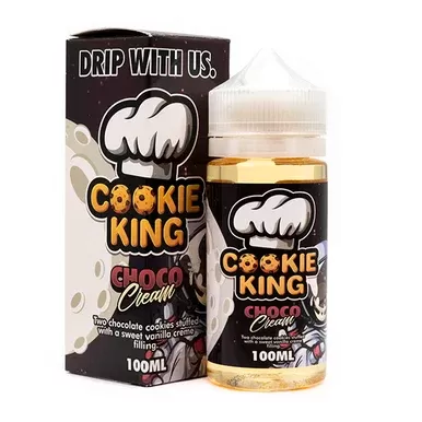 Choco Cream Cookie King 100mL - Bottle Size#100mL>0mg>3mg>6mg