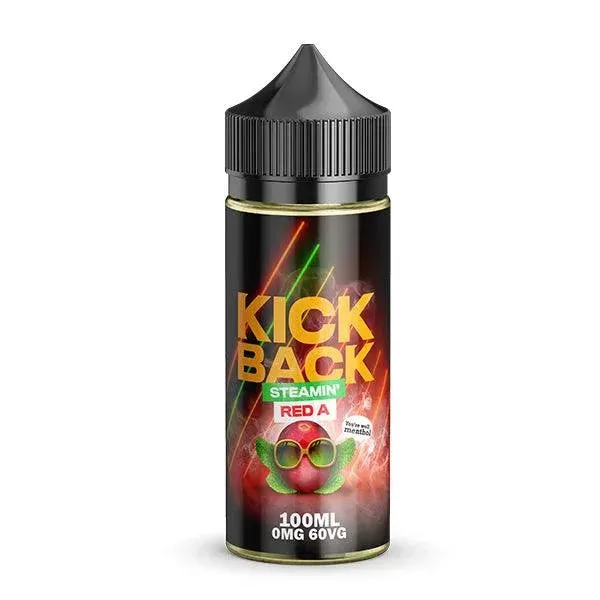 Steamin Red A By Kick Back E-Liquid 100ml Shortfill