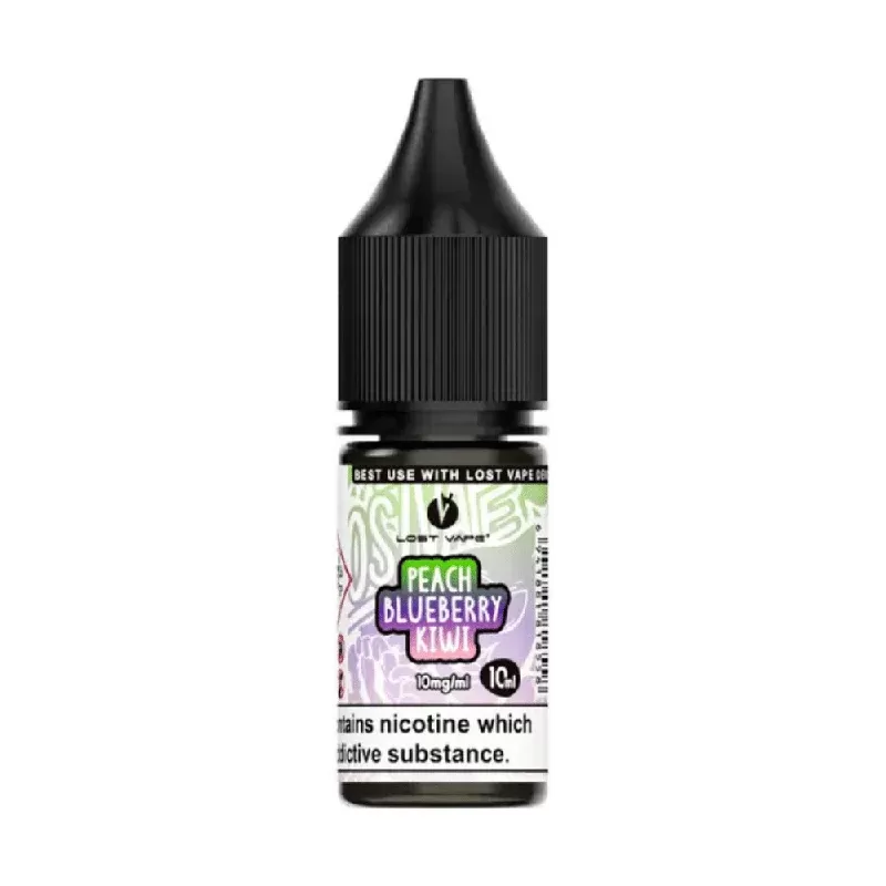 Lost Vape Bar Salts Nic Salt E-Liquid Peach Blueberry Kiwi - Nicotine Strength#10mg (583365)