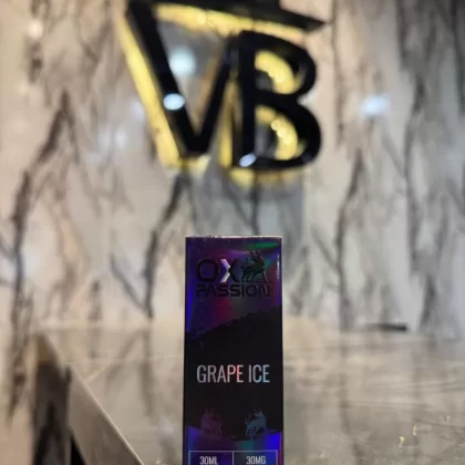 Oxva Ox Passion – Grape Ice 30ml (30-50mg) - Vape Product, Vape Product