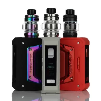 GeekVape L200 Classic Aegis Legend 2 200W Dual 21700 Starter Kit - Beige, Volcanic Grey